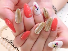 ボネール(nail ＆ eyelash Bounail)/ミラー ドライフラワー 花　桜