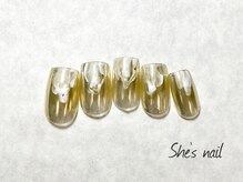 シーズネイル 渋谷店(She's nail)/新規お客様オフ込み6500円