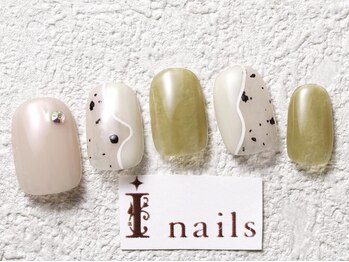 アイネイルズ 梅田店(I nails)/うねうねニュアンス￥7700