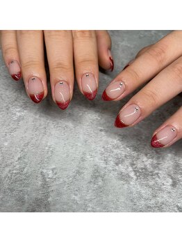 マグネットフレンチネイル