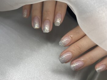 リーネイル(Lee_nail)/ラメグラデーション