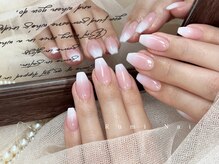 ワンホンネイル 新宿(Rumi Nail)/カラーグラデーション/ピンク