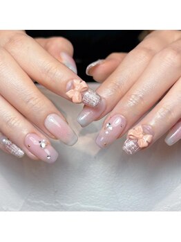 ビューティマーケット アングゥ(BEAUTY MARKET ungu)/ツイードネイル