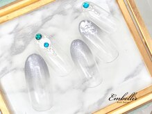 アンベリール 横浜店(Embellir)/(667)クリアストーンネイル