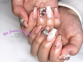 【自爪ネイル】大人ネイル