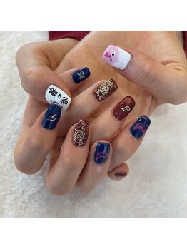 グラマラス アンジェアイ 荻窪店(glamourous ange eye)/推しネイル