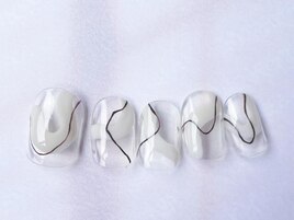 シンプルクリアネイル