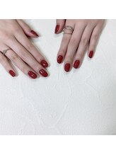 ネイル アンド アイラッシュ グレイス(Grace)/ワンカラージェルネイル