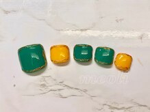 ミオリィ(meoli)/ワンカラー＋ミラーアート