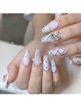 クイーンズビューティーサロン 新宿本店(Queen's beauty salon)/チップアートやり放題&つけ放題