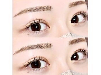 フェイン 明治神宮前店(fein.)/束感ラッシュリフト+アイブロウ