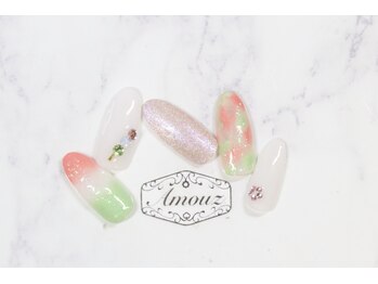 アモウズ(Amouz)/定額【ひな祭りネイル】3