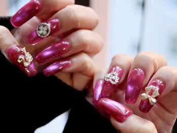 エードット(a.)/マグネットネイル(Barbie mag）