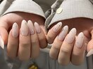キラキラ海外ネイル