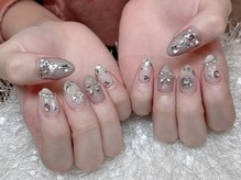 レアネイル 新宿(le'a nail)/クリスマスツリーデザイン