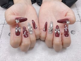 ゴージャスロングネイル