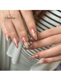 彼岸花ネイル