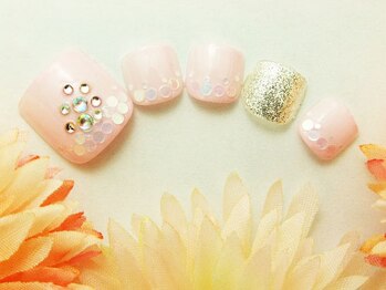 ラヴィネイル 四条烏丸店 メリー(La Vie Nail merry)/オフ込定額フットジェル