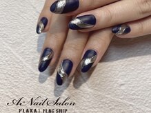 エーネイルサロン プラーカ本店(A-Nail Salon)/ミラー×マット