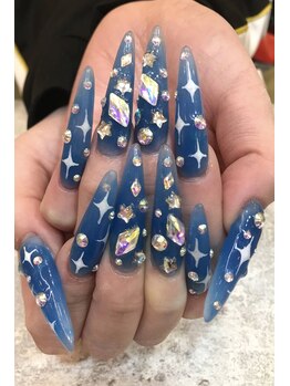 エスフィーネイルサロン ブリーユ(Esfy nailsalon Brille)/キラーン☆ロングスカルプ