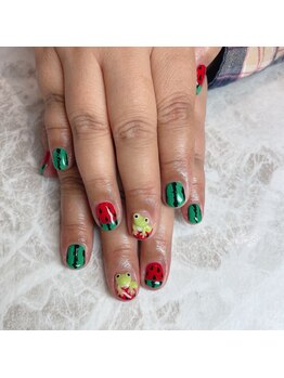 エステティックアンドネイル ローズ(ESTHETIC&NAIL Rose)/梅雨ネイル