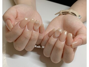 ネイルズサンキュー(Nails 39)/シンプルデザイン^_^