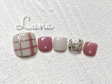 ネイルアンドまつ毛エクステ ルーナ イオンモール東久留米店/フット定額8900円