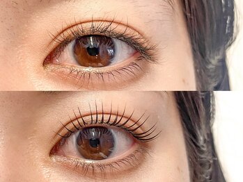 アイブロウドットキス 大宮(iBROW. kiss)/まつげパーマ ビフォアフター