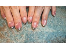ブローディア ネイル 武蔵小杉店(Brodia nails)/ガラスフレンチネイル