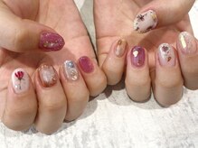 ニキ ヘアー ネイル(niki hair nail)/フラワーニュアンス