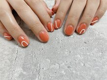 モグネイル(Mogunail)/8月定額A ニュアンスネイル