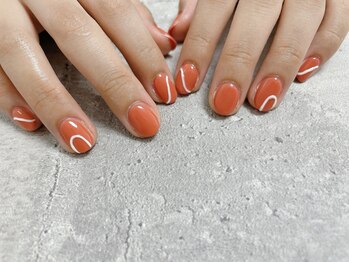 モグネイル(Mogunail)/8月定額A ニュアンスネイル