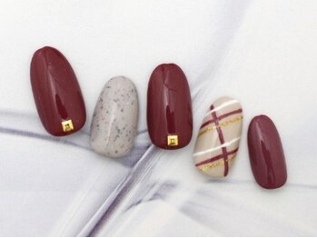 キャンアイドレッシー ヨコハマ元町店(Can I Dressy)/【NEW】チェックネイル