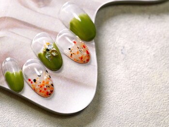 エイム 秋葉原(Aym)/トレンド定額　ぬりかけ.カーキ