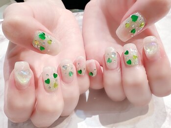 ラルネイル 大宮(Lull. nail)/＃ハートホロ＃韓国ネイル