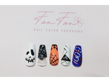 ファンファン 横浜(FanFan)/ハロウィンチップデザイン10本