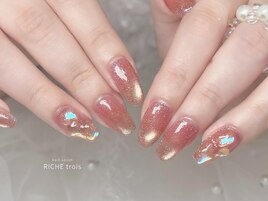 オーロラゼリーネイル