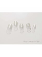 ティーケーネイルパレット/ラメグラ　シンプルコース