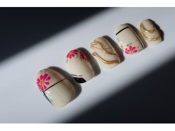 ペントハウス(Penthouse)/白無垢/和柄アート