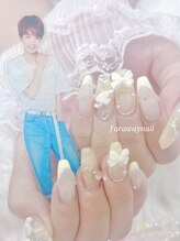 ファラウェイネイル(Faraway nail)/推しカラーネイル/概念ネイル