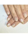 ミラーニュアンスネイル