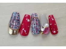 ココネイル/ツイードネイル