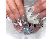 バロン 新宿店(BARON)/シルバー×ホワイトフレンチ
