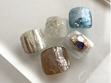 グリッター(GLITTER)/フットネイル