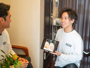 メンズ脱毛サロン ボス(BOSS)の写真/【口コミ280件超え★4.9!!】清潔感爆上がりのヒゲ脱毛が大人気！三重県でメンズ脱毛デビューならBOSS!!