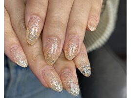 ～アンバーホロラメワンカラー～