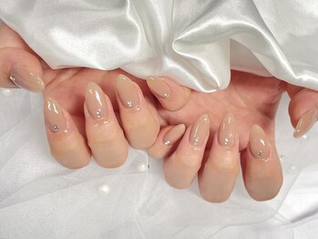 ネイルネージュ 錦糸町(Nail Neige)/ワンカラー/スキンベージュ