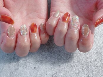 ネイルミント(NAIL MINT)/べっこうネイル