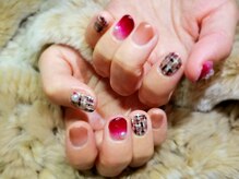 シュガーネイル(sugar nail)/ツイードネイル