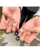 トータルサロン 白べぇーっ プラス/ロングネイル☆